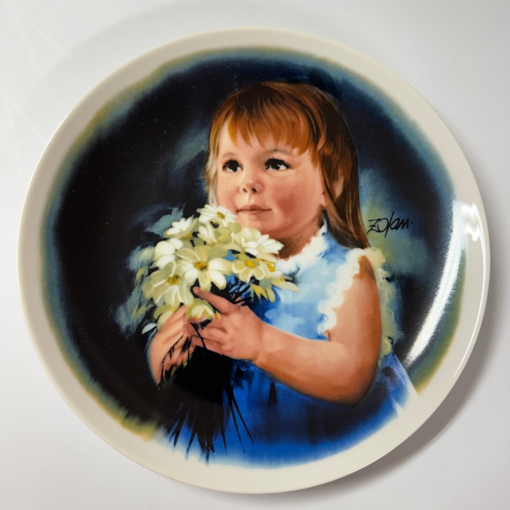 Viletta For You Donald Zolan Children Plate Collection 1981 Limited Edition
